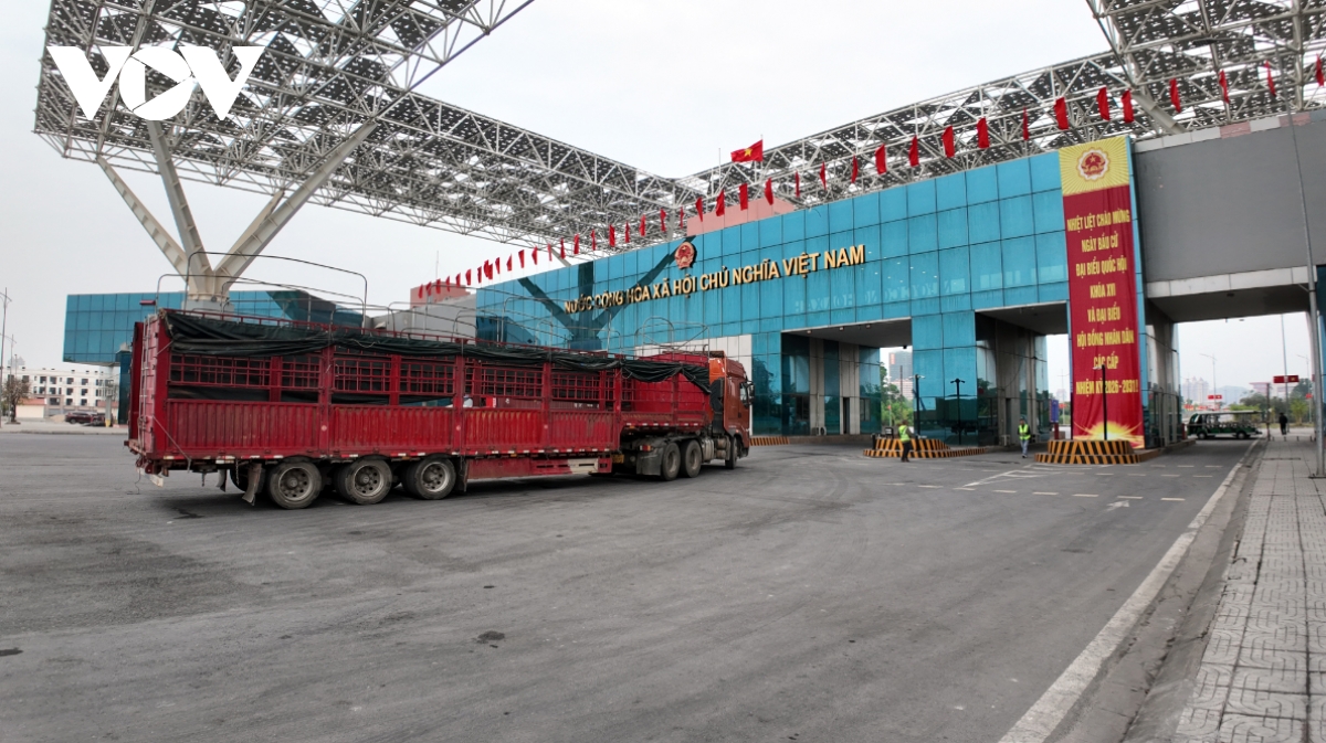 Mong Cai International Border Gate adjusts entry-exit lanes
